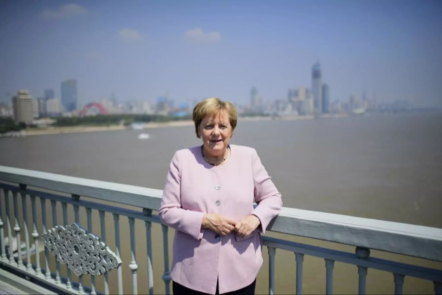 angela merkel wuhan