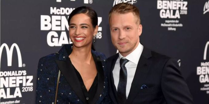 Oliver Pocher und seine Frau Amira Pocher. Amira Pocher