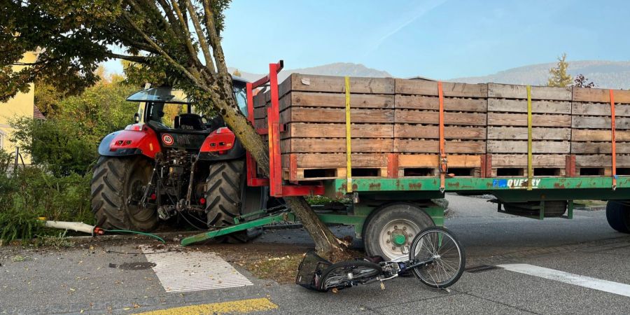 Langendorf: Unfall.