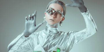 Roboterfrau