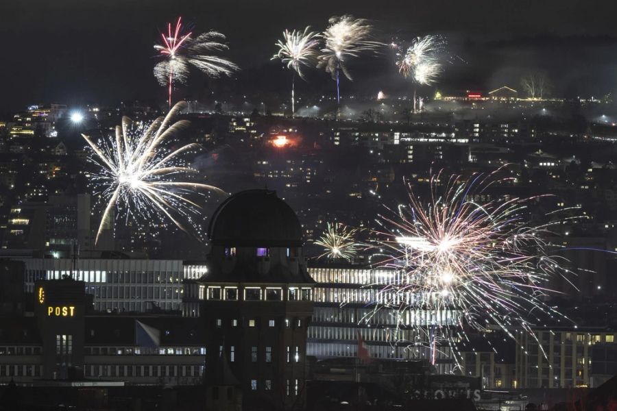 Das Feuerwerk in Zürich begeistert Jahr um Jahr - so auch heuer.