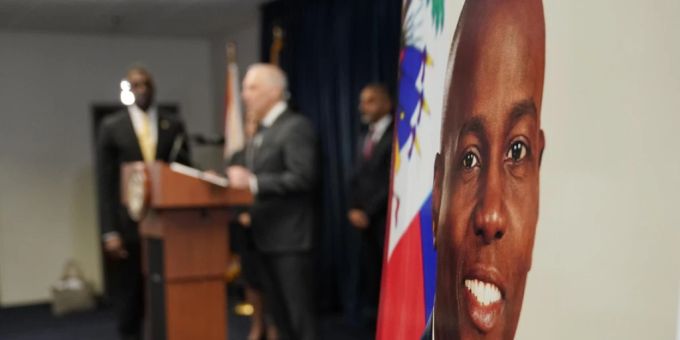 Haitis Präsident Jovenel Moïse war in der Nacht zum 7. Juli 2021 in seiner Residenz in der Hauptstadt Port-au-Prince mit zwölf Schüssen getötet worden. (Archivbild) Haitis Präsident Jovenel Moïse war in der Nacht zum 7. Juli 2021 in seiner Residenz in der Hauptstadt Port-au-Prince mit zwölf Schüssen getötet worden. (Archivbild)