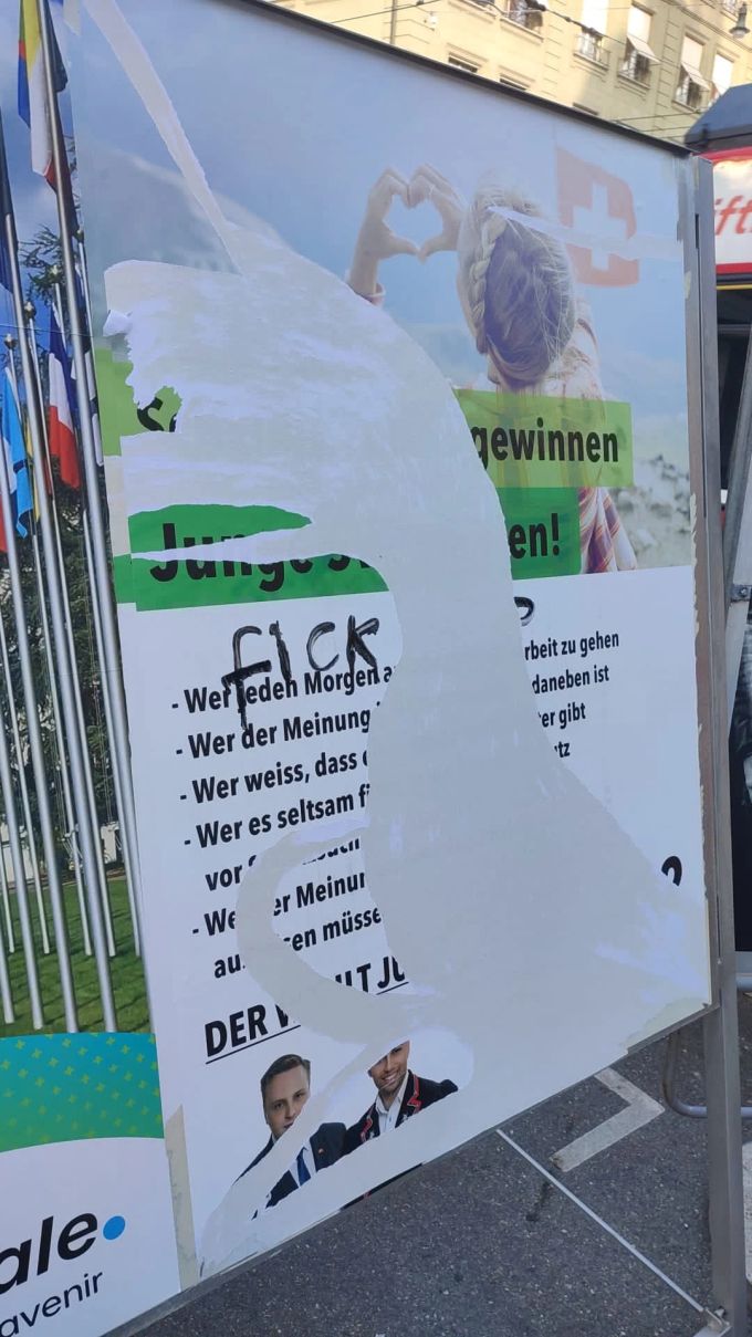 Wahlplakate SVP Wahlen 2023