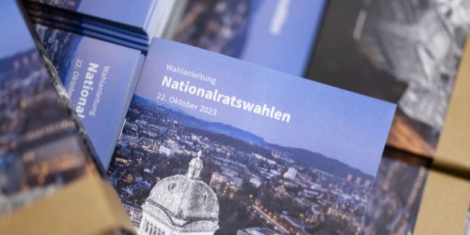 Wahlen 2023 Bisherigenbonus Wiederwahl