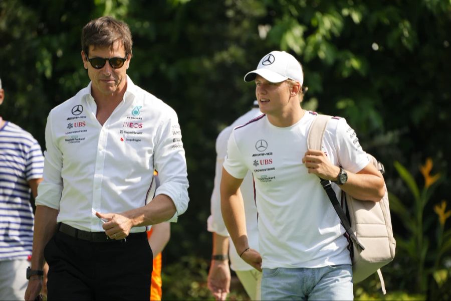 Mercedes Wolff Mick Schumacher