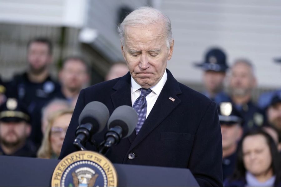 Präsident Joe Biden sei zu alt und habe in Fragen der Wirtschafts-, Migrations- und Aussenpolitik keine griffigen Lösungen parat, so die Befragten. (Symbolbild)