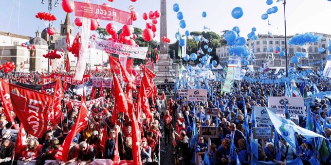 Streik in Italien: Tausende protestieren gegen Haushaltsentwurf | Nau.ch