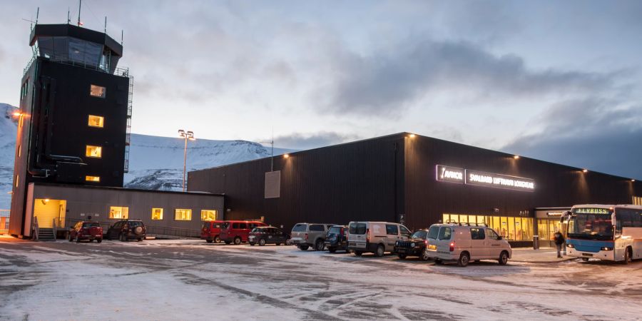 Flughafen Longyearbyen in Norwegen