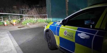 Essex Polizeiwagen Tatort