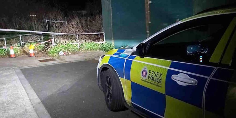 Essex Polizeiwagen Tatort