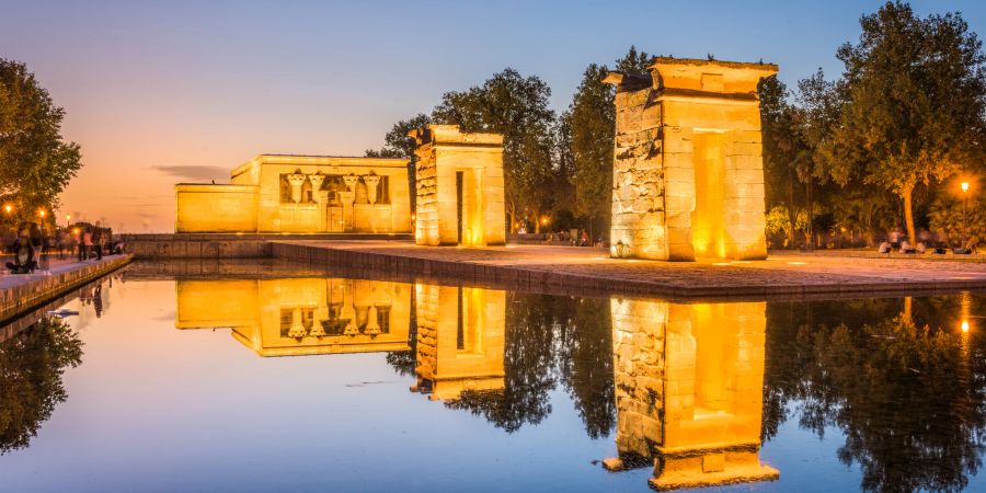 templo de debod madrid