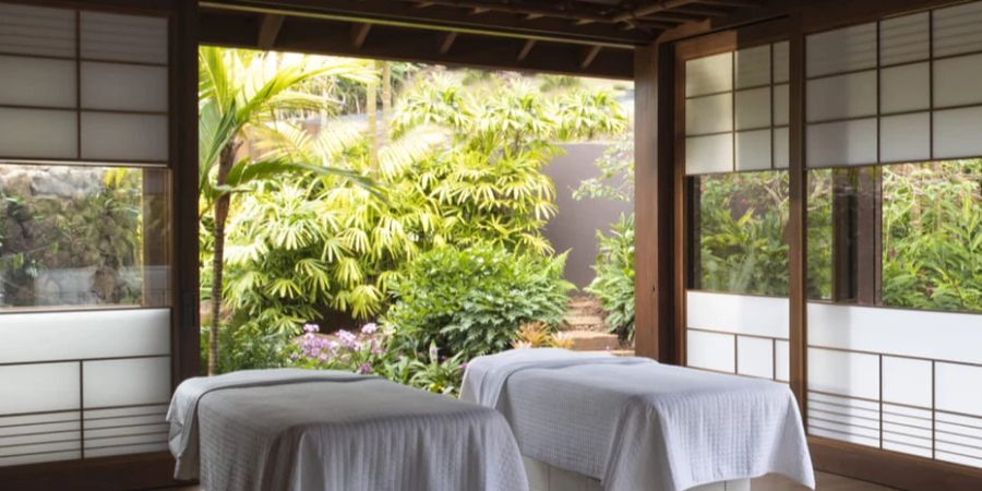 Das Sensei Lanai bietet Gäste private Wellness-Behandlungen mit hawaiianischem Flair.