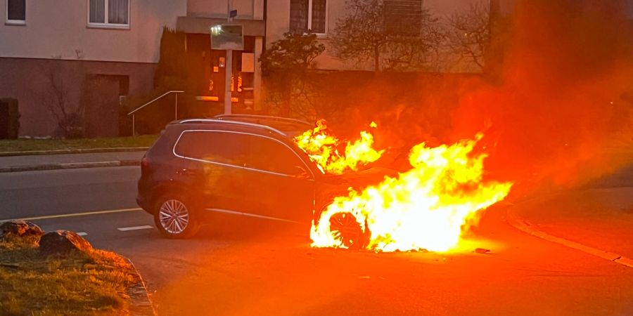 Autobrand in Emmen