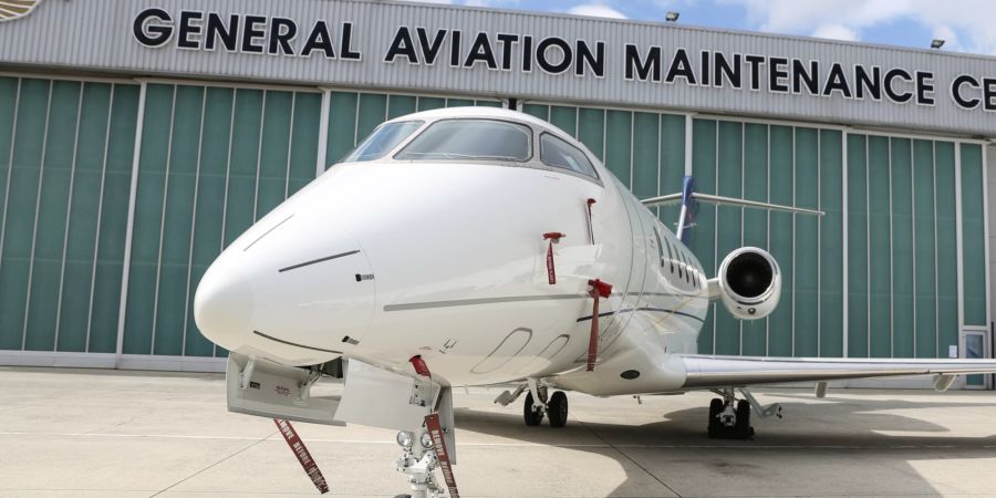 Privatjet am Hangar: General Aviation Maintenance