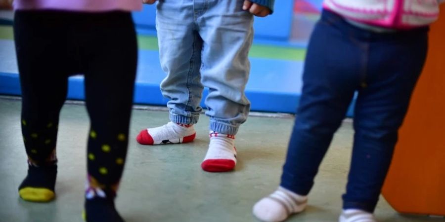 Kinder in einer Familieneinrichtung in Berlin