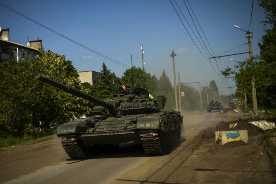 Schätzungsweise 400 Panzer hätte die ukrainische Armee verloren.