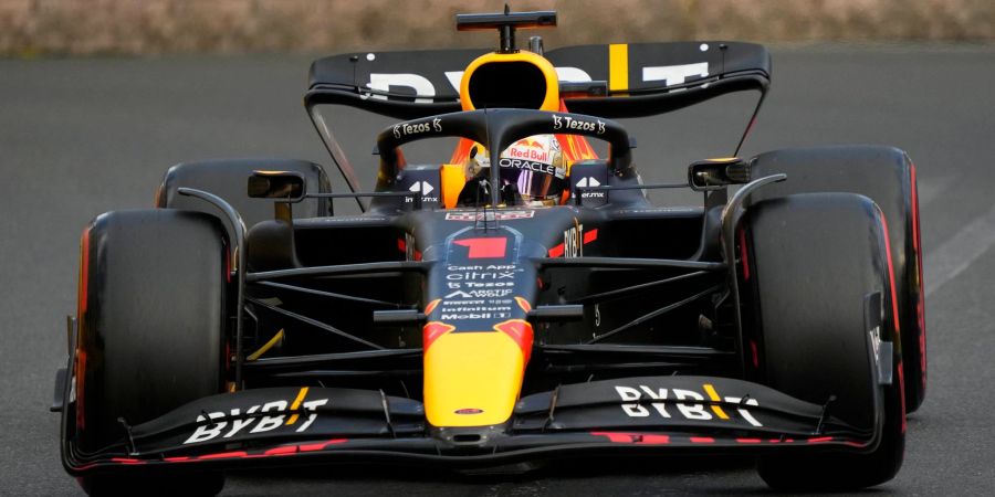 Max Verstappen vom Team Red Bull Racing führt in der Gesamtwertung.