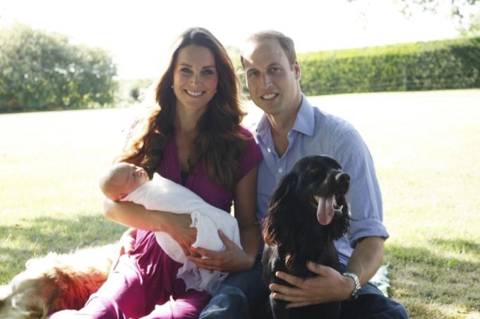 Prinz William (39) und Herzogin Kate (40) im Jahr 2013. Kate