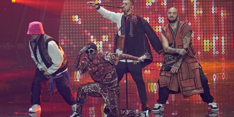 Das Kalush Orchestra aus der Ukraine triumphiert beim ESC.