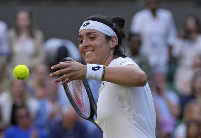Die Tunesierin Ons Jabeur. Wimbledon Ons Jabeur