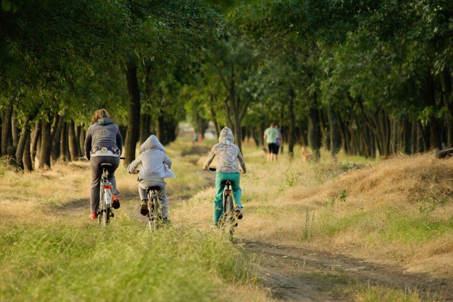 Familie Velo Tour Wald