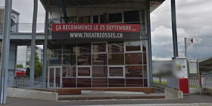 Blick auf das Théâtre des Osses théâtre des osses