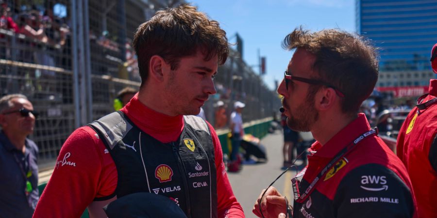 Charles Leclerc Ferrari Aserbaidschan