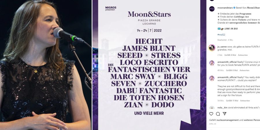 Moon&Stars Line-up Männer