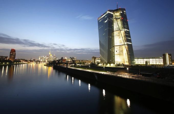 Gebäude der EZB in Frankfurt. EZB