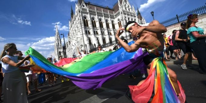 Pride-Parade in Budapest Pride-Parade in Budapest