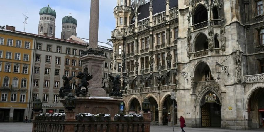 Münchner Marienplatz