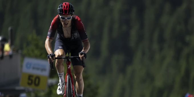 Geraint Thomas gewinnt die Tour de Suisse mit 36 Jahren. Tour de Suisse küng