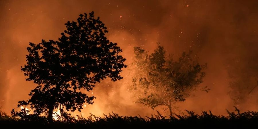Brand in Landiras