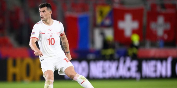 Granit Xhaka kritisiert den Auftritt der Schweiz gegen Tschechien. Granit xhaka
