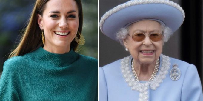 Herzogin Kate hat über die Queen geplaudert. Herzogin Kate hat über die Queen geplaudert.