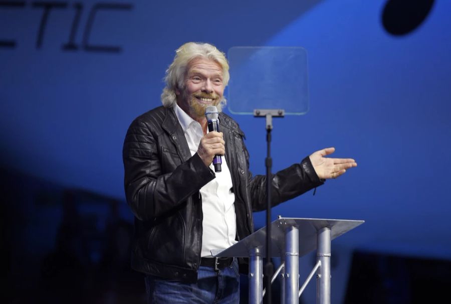 Der britische Milliardär Richard Branson.