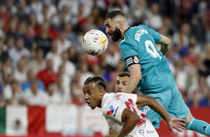 Wer denn sonst? Karim Benzema erzielt auch gegen Sevilla den entscheidenden Treffer für Real Madrid. Real Madrid