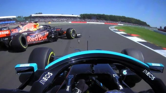 Hamilton Verstappen Silverstone