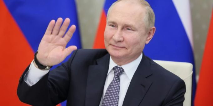 Der russische Präsident Wladimir Putin Der russische Präsident Wladimir Putin