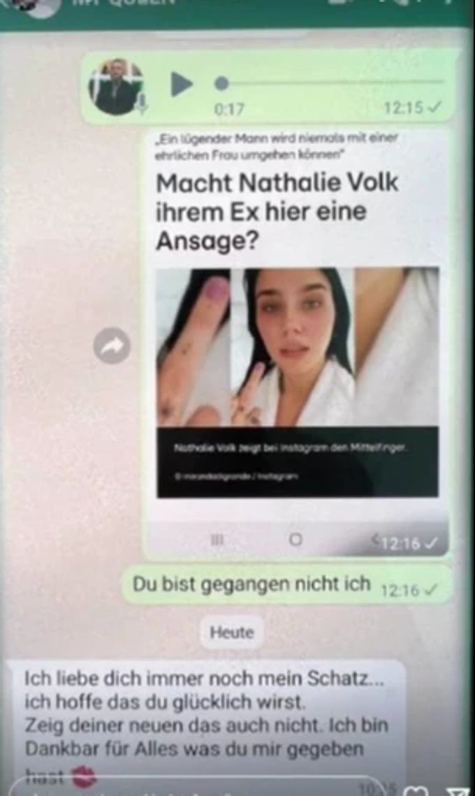 Dieses Bild postete der Rocker auf seiner Social-Media-Seite. Nathalie Volk