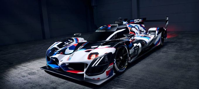 Auch BMW hat seinen LMDh-Renner bereits enthüllt. BMW M Hybrid V8
