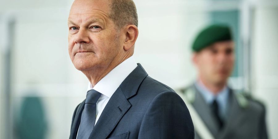 Bundeskanzler Olaf Scholz (SPD) in Berlin.