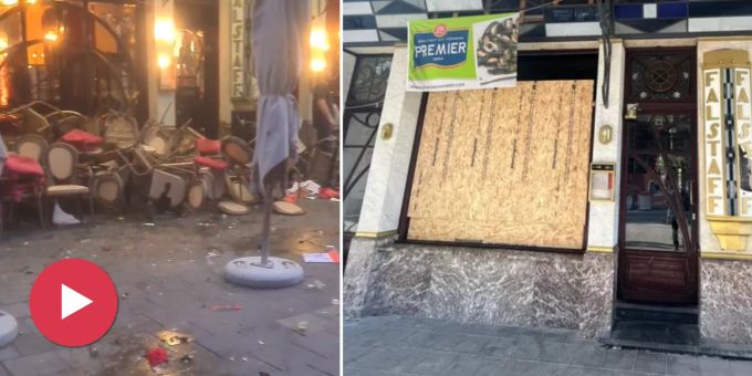 Zoff vor YB-Match - Berner Chaoten verwüsten Restaurant in Brüssel