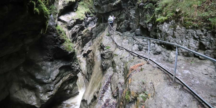 Eine 27-jährige Frau ist bei einer Canyoning-Tour im Allgäu tödlich verunglückt.