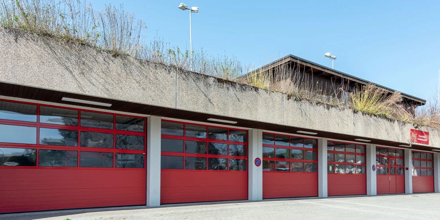 Das Feuerwehrmagazin der Feuerwehr Grosshöchstetten am Moosweg 28.