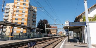 Düdingen - Bahnersatzbusse zwischen Bern und Freiburg