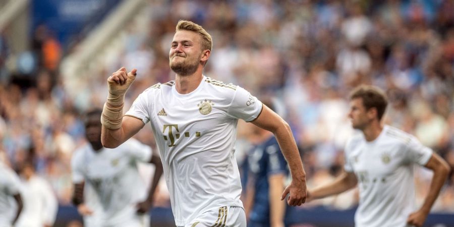 Zum ersten Mal in der Startelf und gleich mit einem Treffer: Matthijs de Ligt.