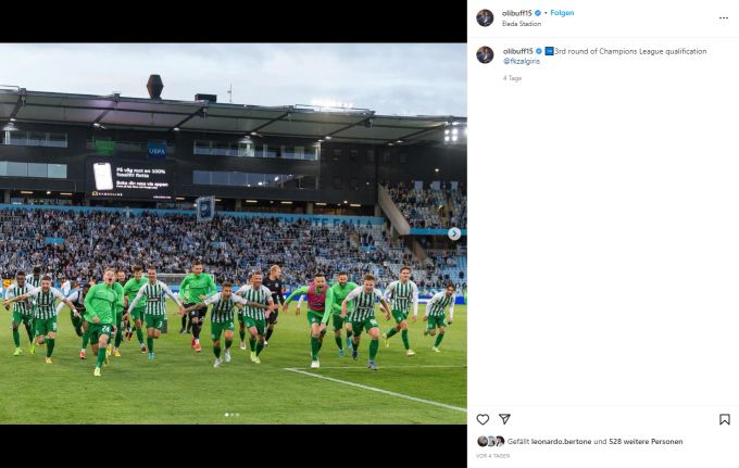 Oliver Buff schreibt mit FK Zalgiris Vilnius litauische Fussballgeschichte. Oliver Buff