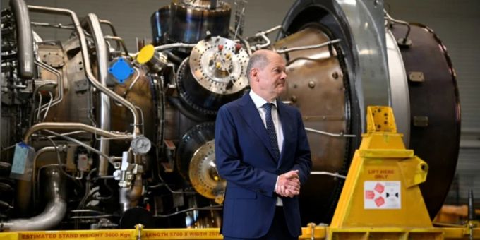 Olaf Scholz in Mülheim. olaf scholz