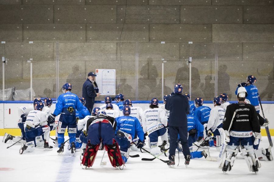 Für das Training steht den Zürchern aber schon die Trainingshalle zur Verfügung.